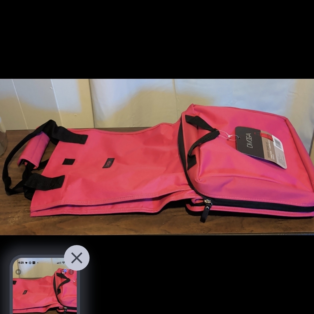 Red Foldable Storage Cart - Picture 6 of 16